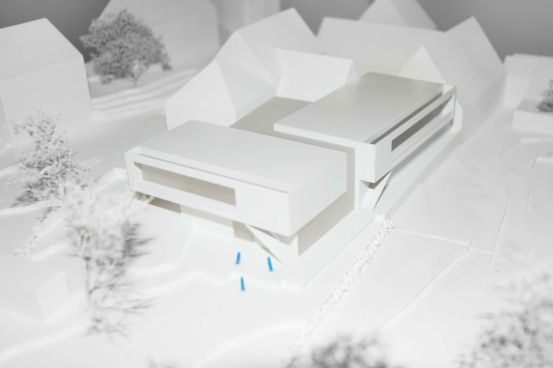 Architekt Modell Kita